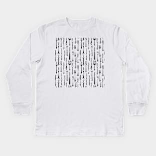 May The Forks Be With You Kids Long Sleeve T-Shirt